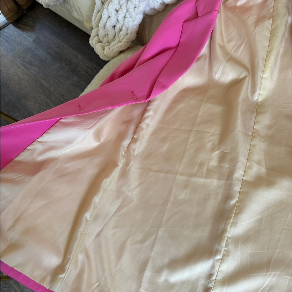 Women's Neon Pink Blazer - Picture 4 of 5